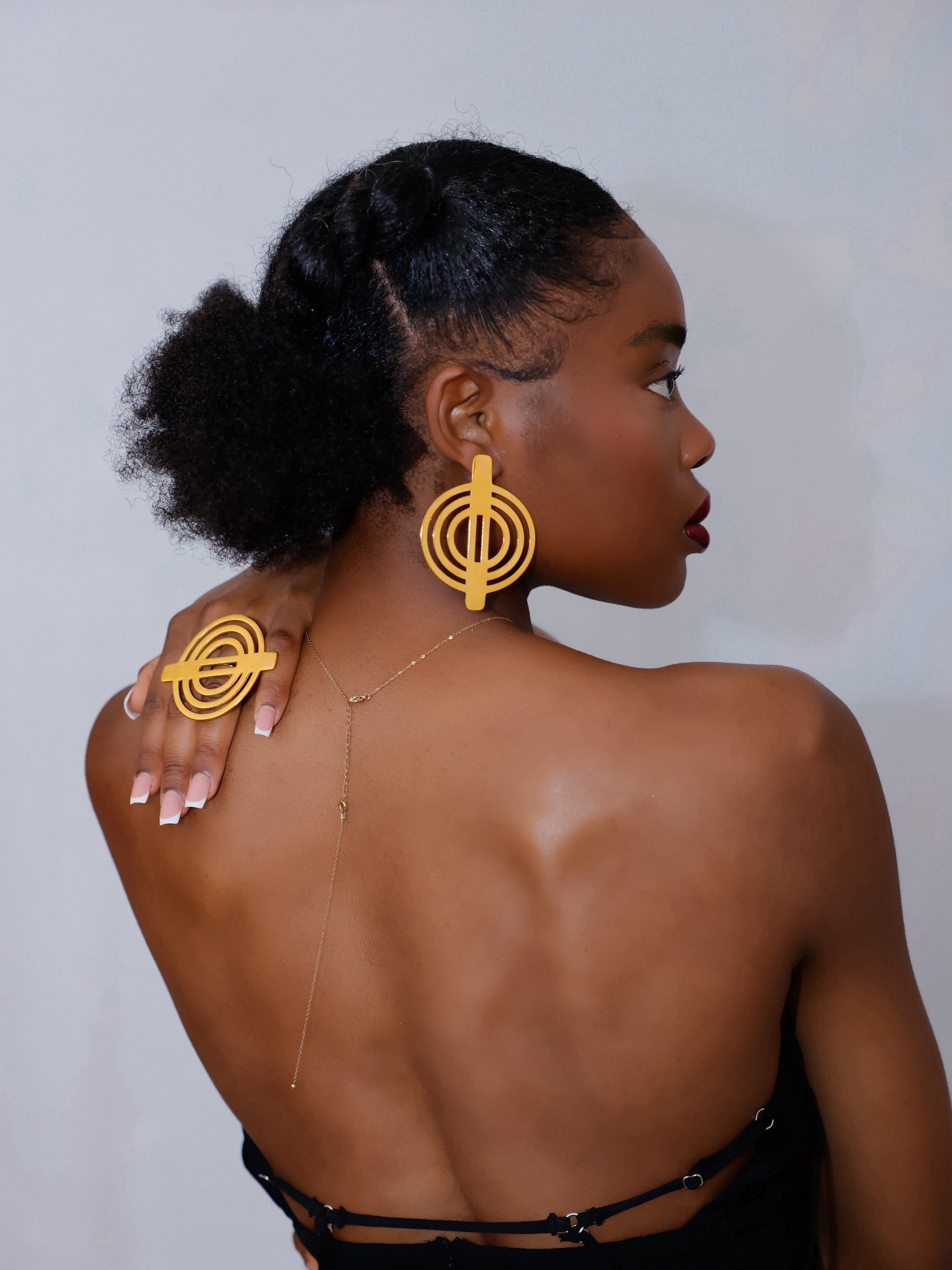 Collection inspired by Fawohodie and Adinkrahene symbols